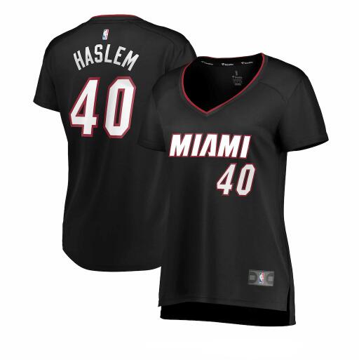 Camiseta baloncesto Udonis Haslem 40 icon edition Negro Miami Heat Mujer
