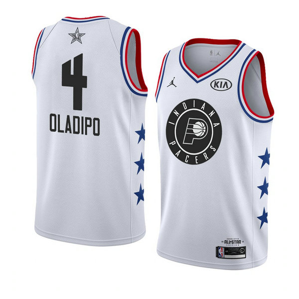 Camiseta baloncesto Victor Oladipo 4 Blanco All Star 2019 Hombre