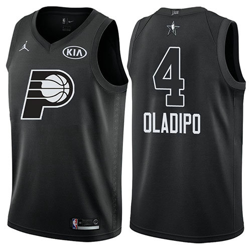 Camiseta baloncesto Victor Oladipo 4 Negro All Star 2018 Hombre