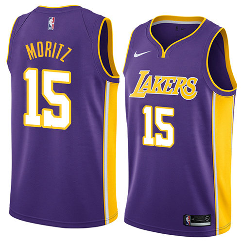 Camiseta baloncesto Wagner Moritz 15 Statement 2018 P鐓pura Los Angeles Lakers Hombre