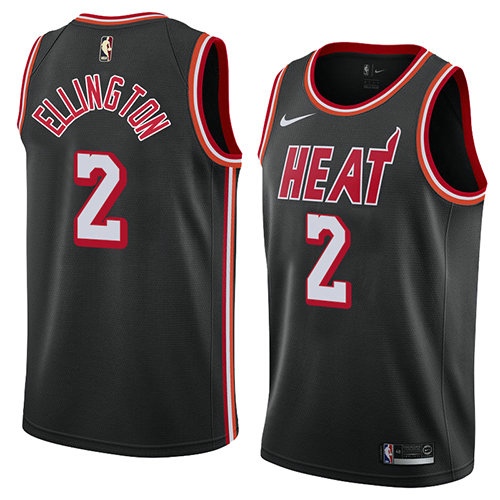 Camiseta baloncesto Wayne Ellington 2 Classic 2018 Negro Miami Heat Hombre