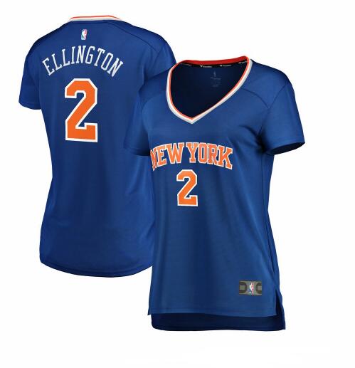 Camiseta baloncesto Wayne Ellington 2 icon edition Azul New York Knicks Mujer