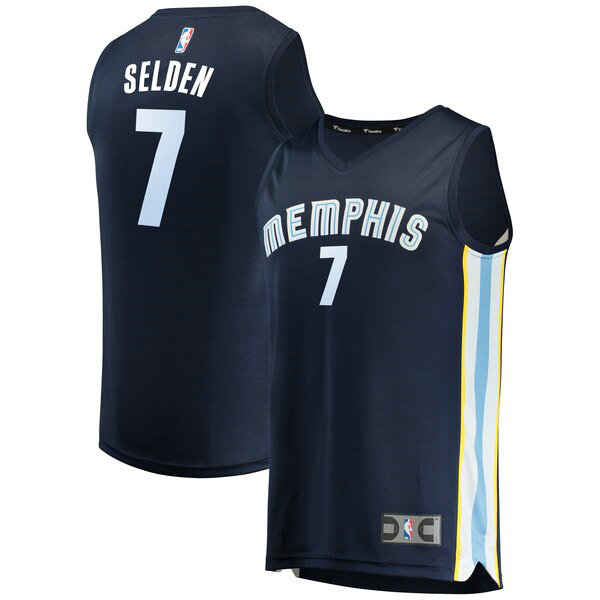 Camiseta baloncesto Wayne Selden 7 Icon Edition Armada Memphis Grizzlies Hombre