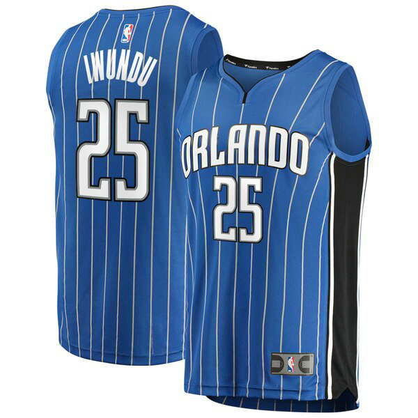 Camiseta baloncesto Wesley Iwundu 25 Icon Edition Azul Orlando Magic Nino