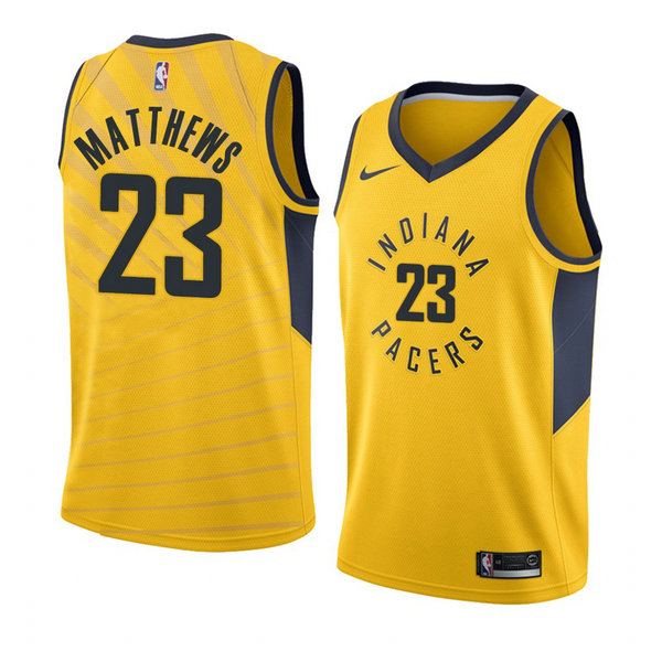 Camiseta baloncesto Wesley Matthews 23 Statement 2018 Amarillo Indiana Pacers Hombre