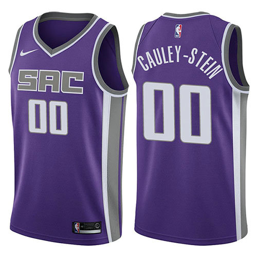 Camiseta baloncesto Willie Cauley-Stein 0 Icon 2017-18 P鐓pura Sacramento Kings Hombre