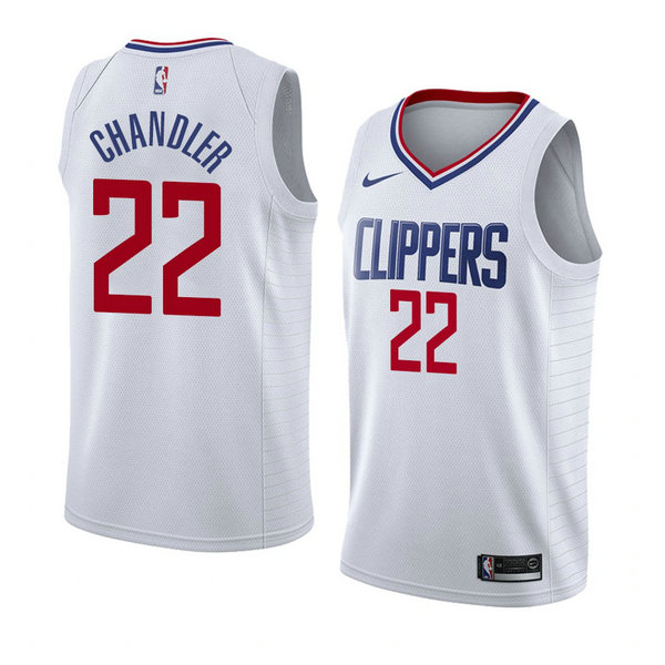 Camiseta baloncesto Wilson Chandler 22 Association 2018 Blanco Los Angeles Clippers Hombre