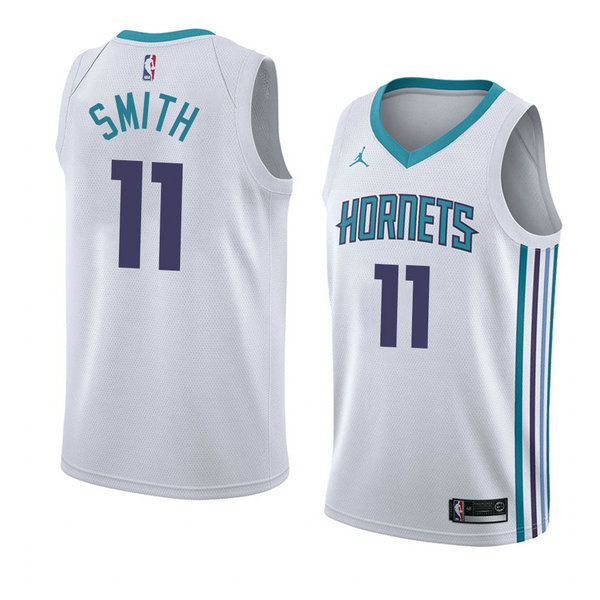 Camiseta baloncesto Zach Smith 11 Association 2018 Blanco Charlotte Hornets Hombre