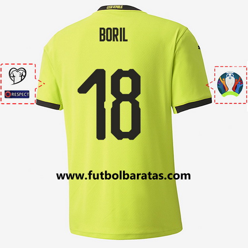 Camiseta boril 18 República Checa 2020 Segunda Equipacion