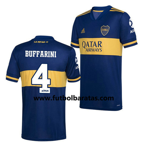 Camiseta buffarini 4 Boca Juniors 2020-2021 Primera Equipacion