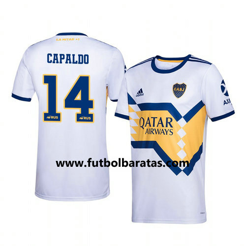 Camiseta capaldo 14 Boca Juniors 2020-2021 Segunda Equipacion