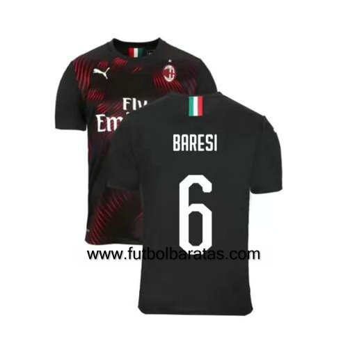 Camiseta BARESI 6 del Ac Milan 2019-2020 Tercera Equipacion