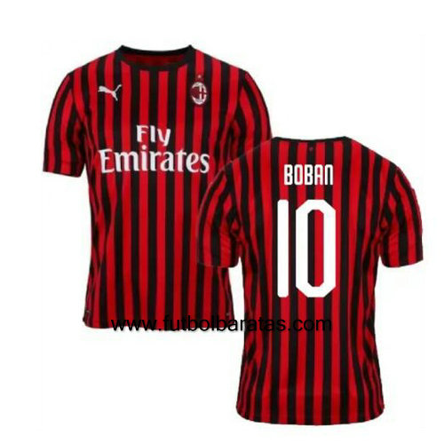Camiseta BOBAN 10 del Ac Milan 2019-2020 Primera Equipacion