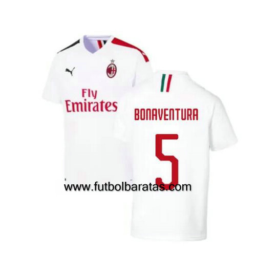 Camiseta BONAVENTURA 5 del Ac Milan 2019-2020 Segunda Equipacion