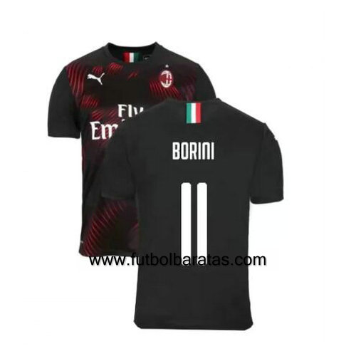 Camiseta BORINI 11 del Ac Milan 2019-2020 Tercera Equipacion
