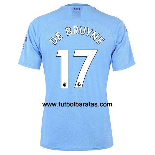 Camiseta De Bruyne del Manchester City 2019-2020 Primera Equipacion