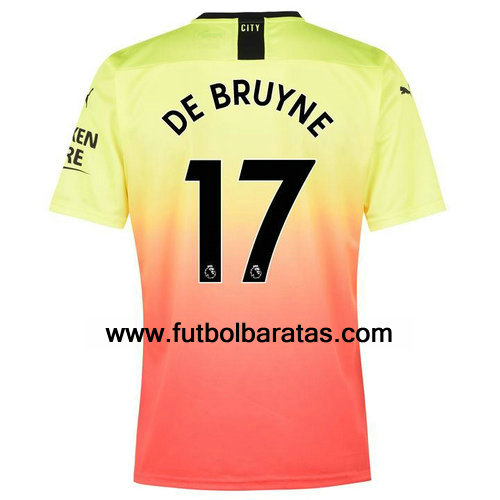 Camiseta De Bruyne del Manchester City 2019-2020 Tercera Equipacion