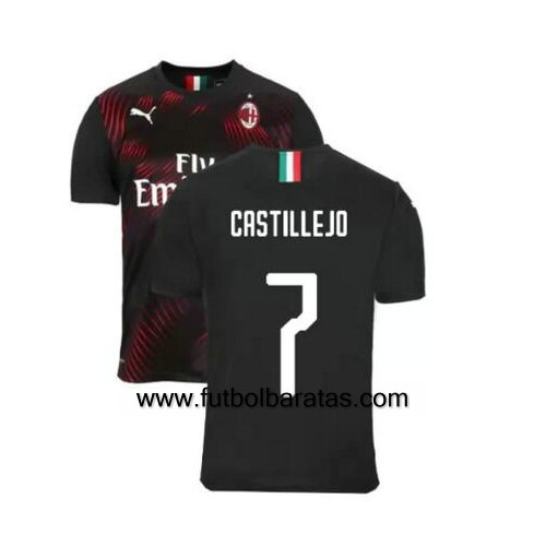 Camiseta CASTILLEJO 7 del Ac Milan 2019-2020 Tercera Equipacion