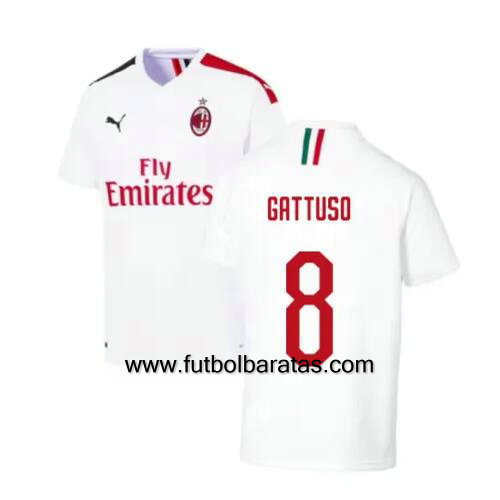 Camiseta GATTUSO 8 del Ac Milan 2019-2020 Segunda Equipacion