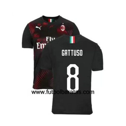 Camiseta GATTUSO 8 del Ac Milan 2019-2020 Tercera Equipacion