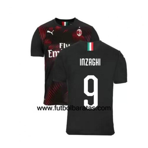 Camiseta INZAGHI 9 del Ac Milan 2019-2020 Tercera Equipacion