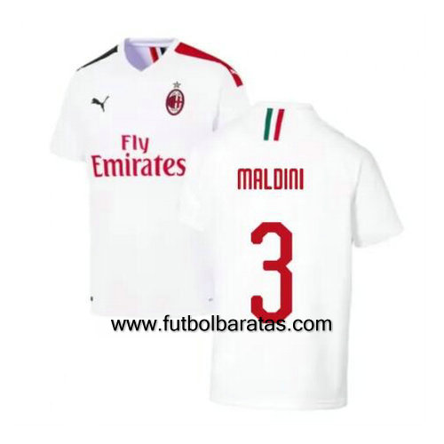Camiseta MALDINI 3 del Ac Milan 2019-2020 Segunda Equipacion