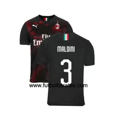 Camiseta MALDINI 3 del Ac Milan 2019-2020 Tercera Equipacion