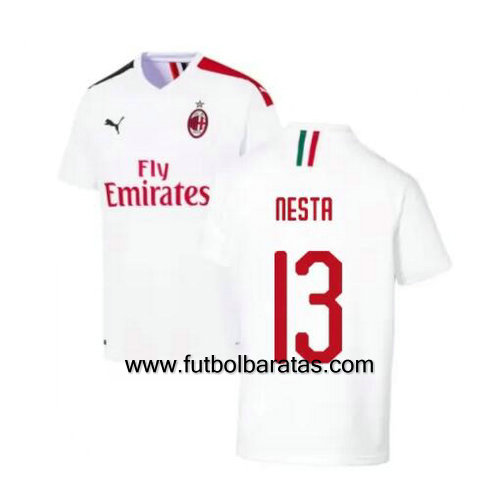 Camiseta NESTA 13 del Ac Milan 2019-2020 Segunda Equipacion