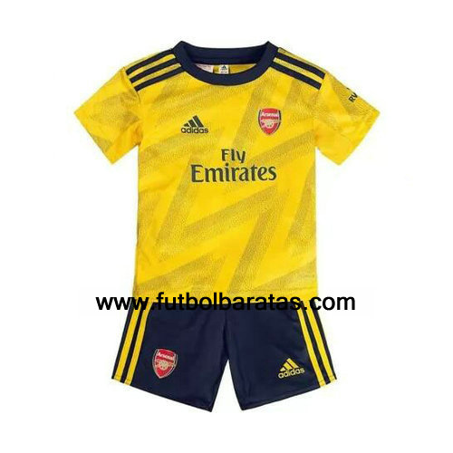 Camiseta Nino Arsenal 2019-2020 Segunda Equipacion