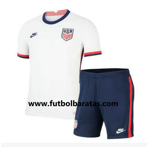 Camiseta de Nino Estados Unidos 2020 Primera Equipacion