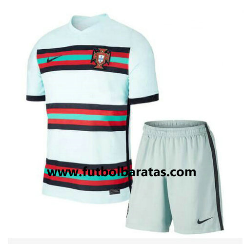 Camiseta Nino Portugal 2020 Segunda Equipacion