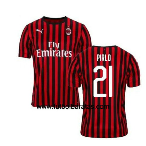 Camiseta PIRLO 21 del Ac Milan 2019-2020 Primera Equipacion