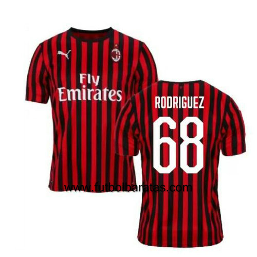 Camiseta RODRIGUEZ 68 del Ac Milan 2019-2020 Primera Equipacion