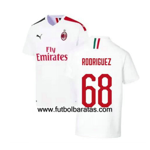 Camiseta RODRIGUEZ 68 del Ac Milan 2019-2020 Segunda Equipacion