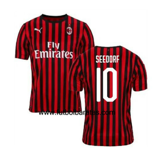 Camiseta SEEDORF 10 del Ac Milan 2019-2020 Primera Equipacion