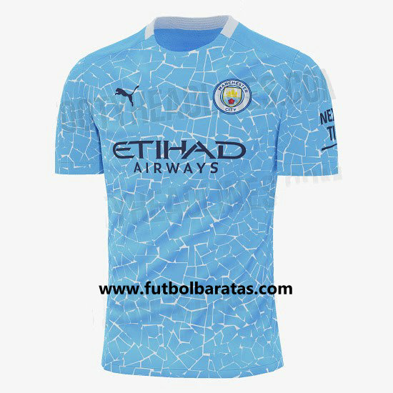 Camiseta del Manchester City 2020-2021 Primera Equipacion