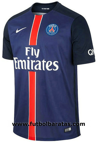 Camiseta del Paris Saint Germain 2015-2016 Primera Equipacion