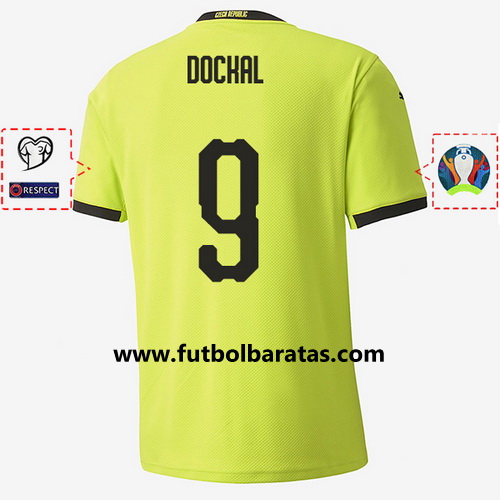 Camiseta dockal 9 República Checa 2020 Segunda Equipacion