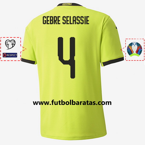 Camiseta gebre selassie 4 República Checa 2020 Segunda Equipacion