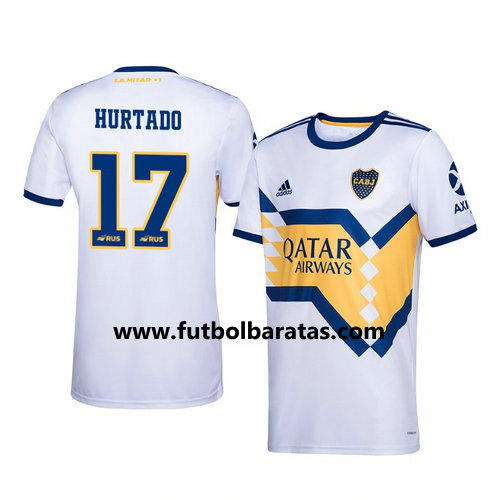 Camiseta hurtado 17 Boca Juniors 2020-2021 Segunda Equipacion