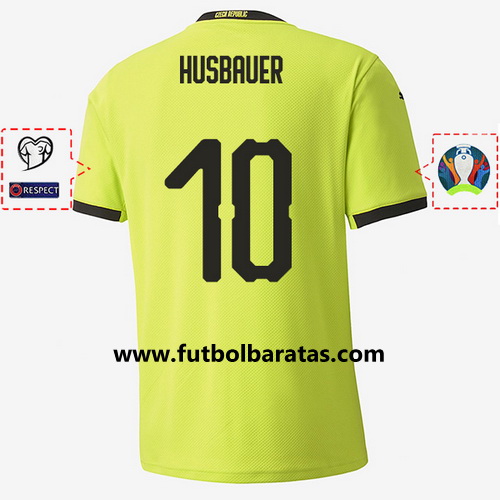 Camiseta husbauer 10 República Checa 2020 Segunda Equipacion