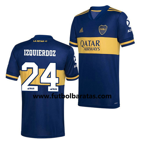 Camiseta izquierdoz 24 Boca Juniors 2020-2021 Primera Equipacion