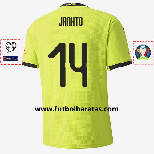 Camiseta jankto 14 República Checa 2020 Segunda Equipacion