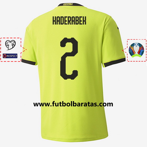 Camiseta kaderabek 2 República Checa 2020 Segunda Equipacion