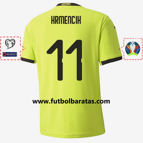 Camiseta krmencik 11 República Checa 2020 Segunda Equipacion