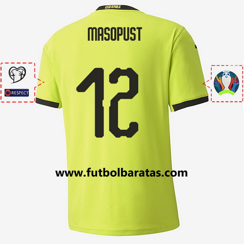 Camiseta masopust 12 República Checa 2020 Segunda Equipacion