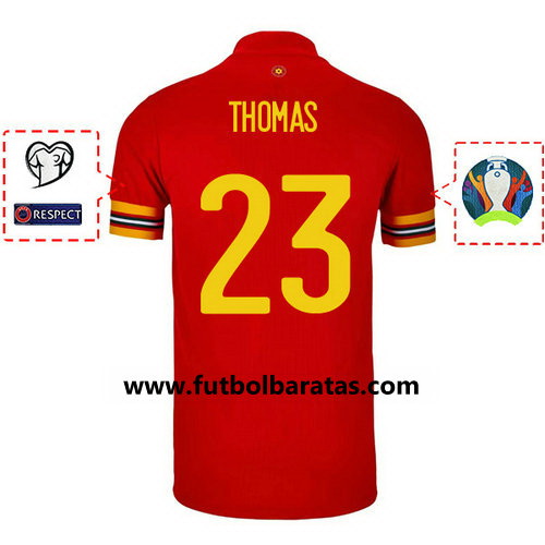 Camiseta thomas 23 Gales 2020 Primera Equipacion
