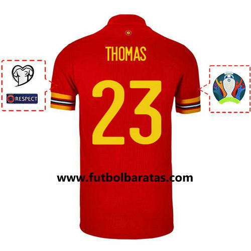 Camiseta thomas 23 Gales 2020 Primera Equipacion