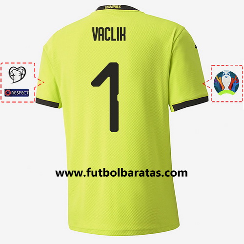 Camiseta vaclik 1 República Checa 2020 Segunda Equipacion