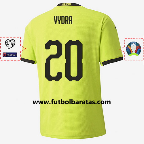 Camiseta vydra 20 República Checa 2020 Segunda Equipacion